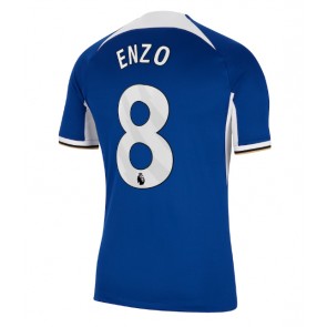 Chelsea Enzo Fernandez #8 Domácí Dres 2023-24 Krátký Rukáv